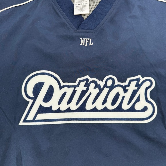 New England Patriots NFL Team Apparel Pullover Windbreaker Jacket Men's XL - Picture 4 of 6